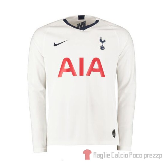 Maglia Tottenham Hotspur Home Manica Lunga 2019/2020 - Clicca l'immagine per chiudere